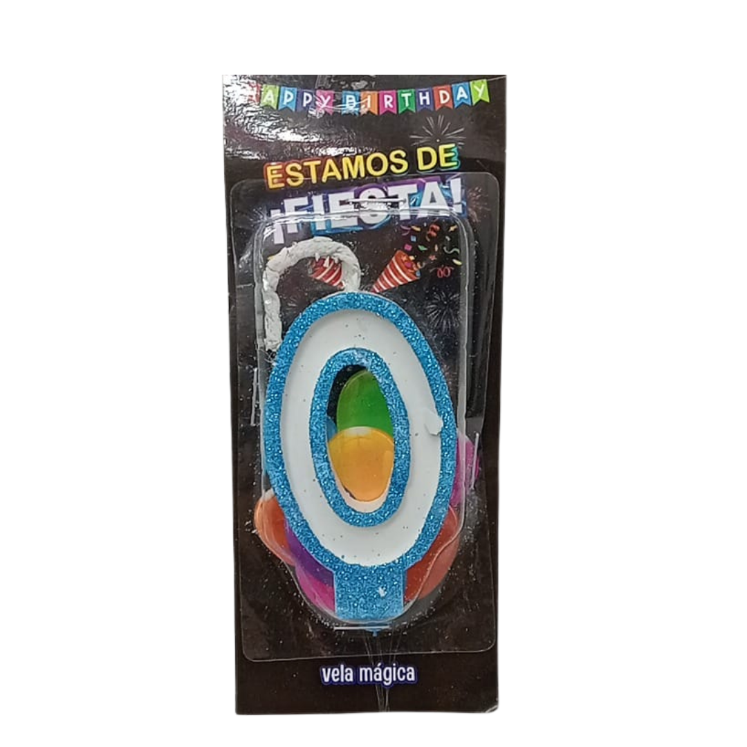 Vela Mágica de Número #0