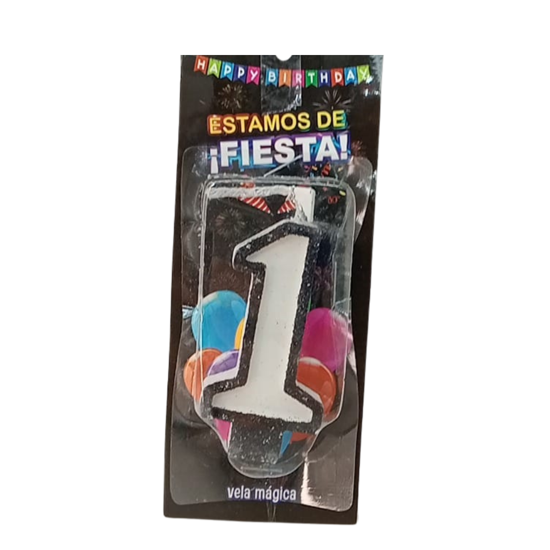 Vela Mágica de Número #1