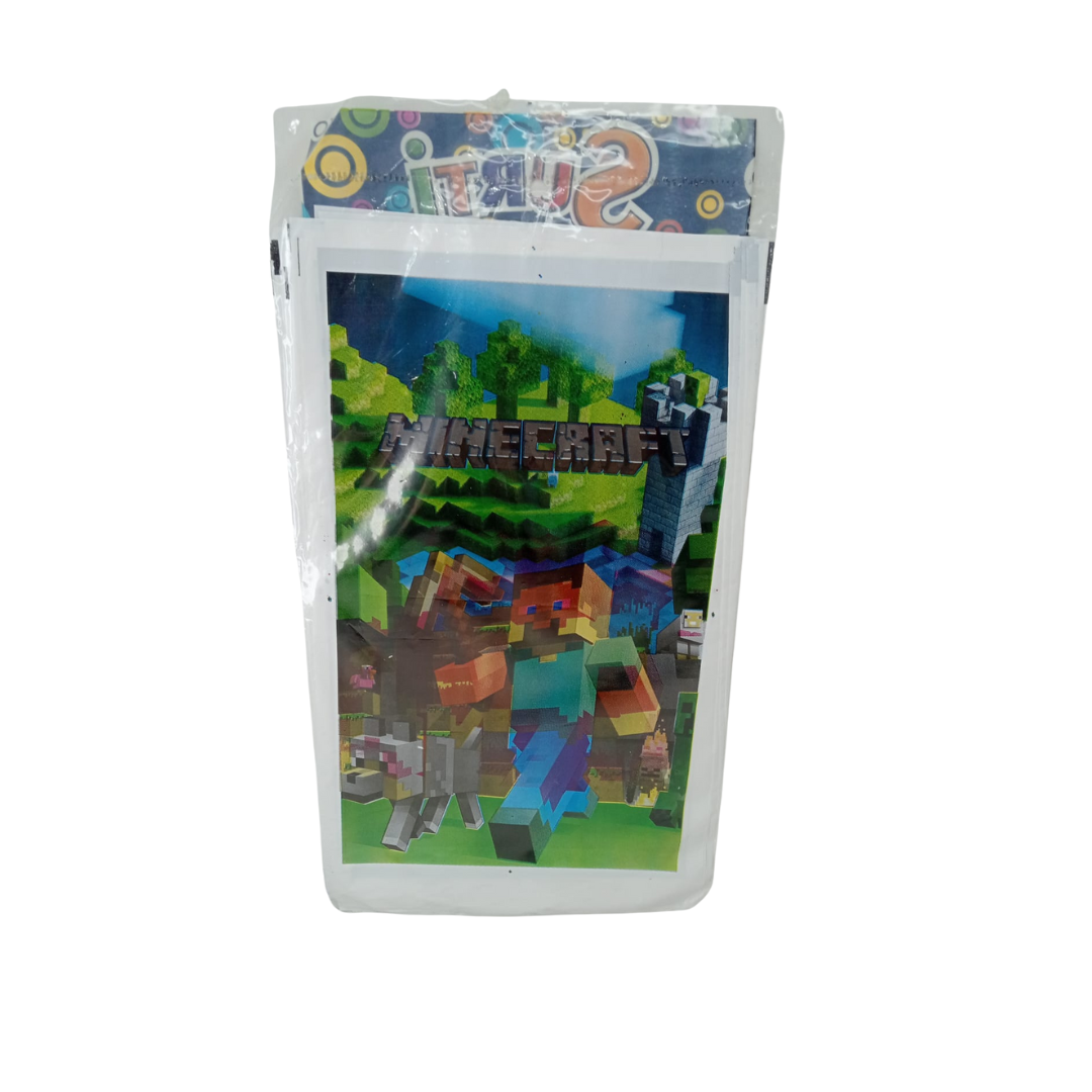 Kit decoracion minecraft