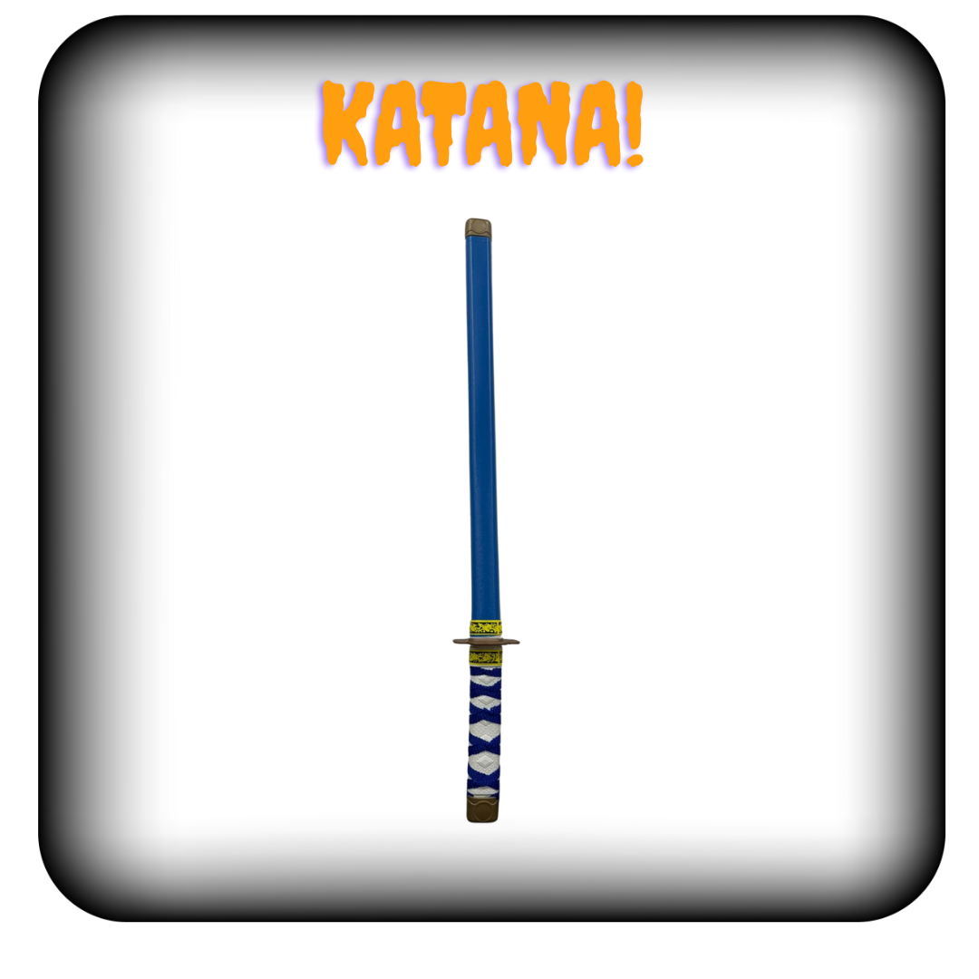 Katanas japonesas de juguete