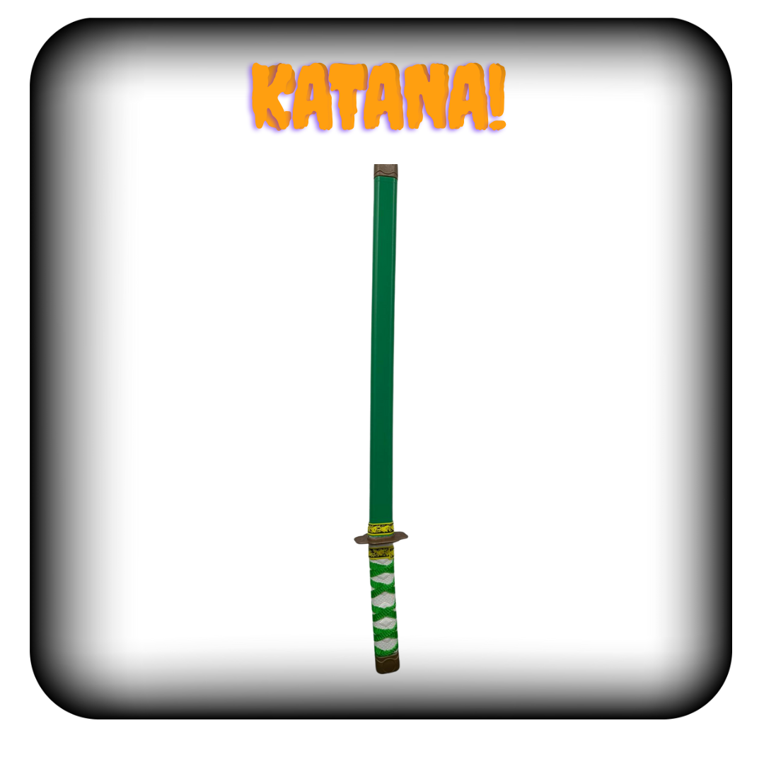 Katanas japonesas de juguete