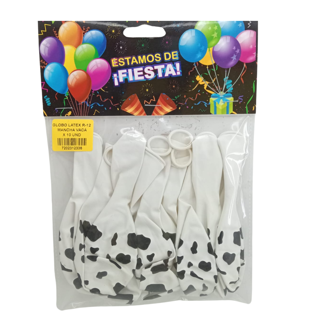 Globo con estampados