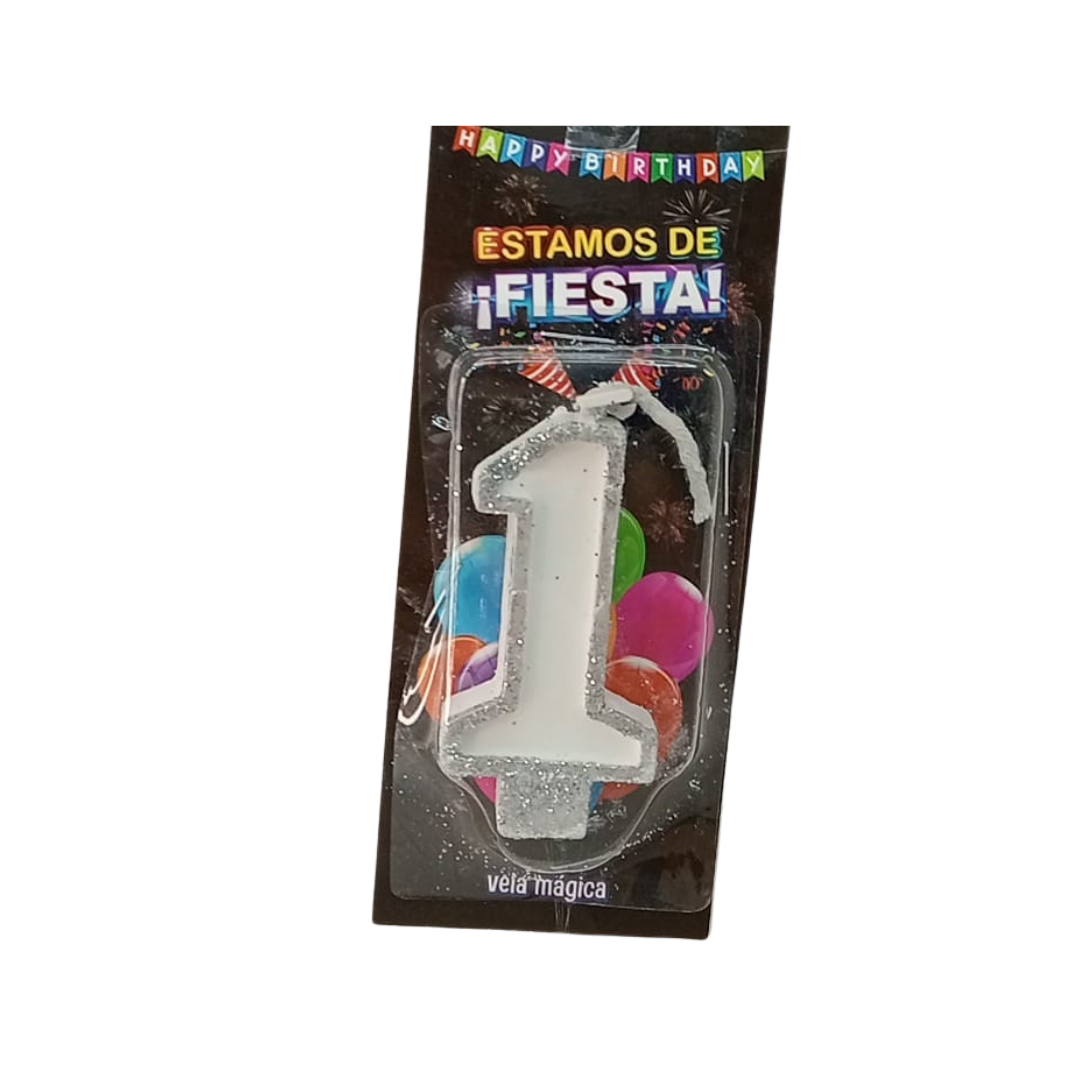Vela Mágica de Número #1