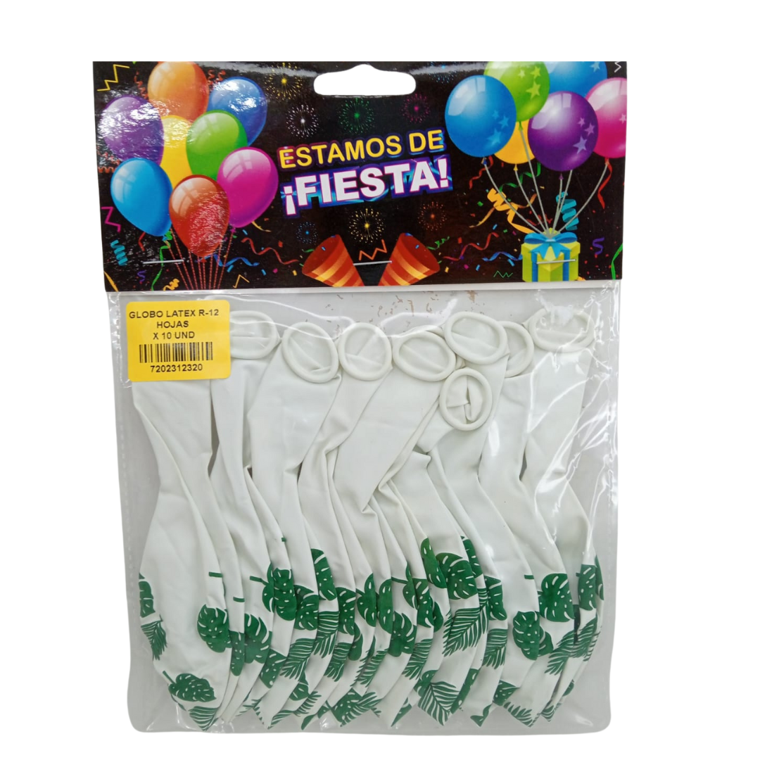 Globo con estampados
