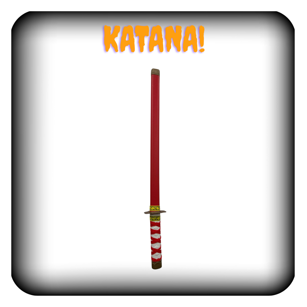 Katanas japonesas de juguete