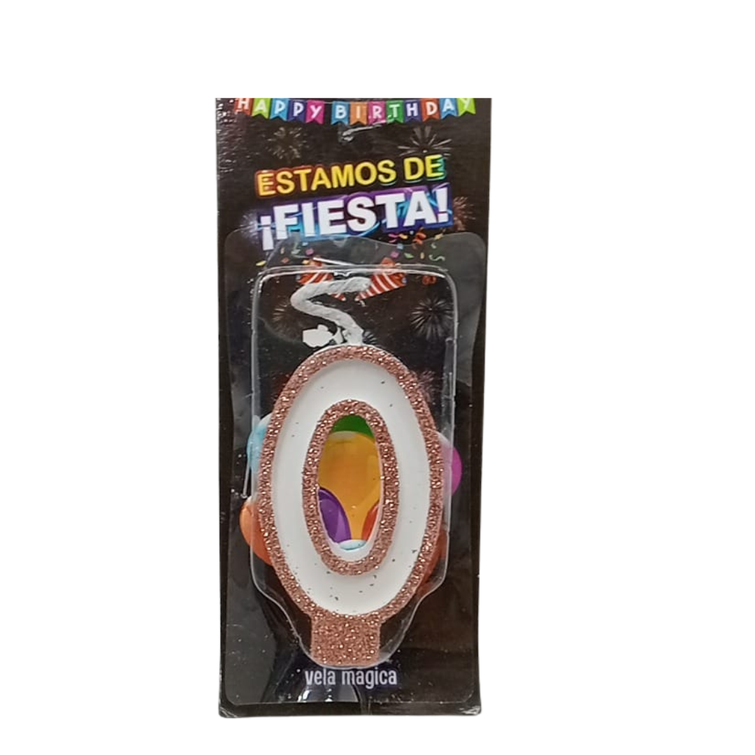 Vela Mágica de Número #0