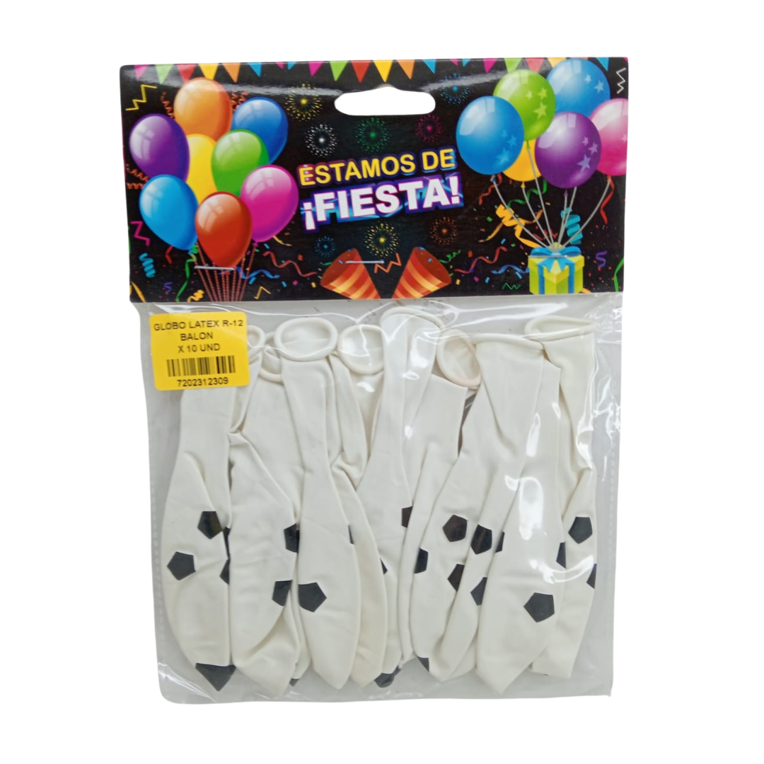 Globo con estampados
