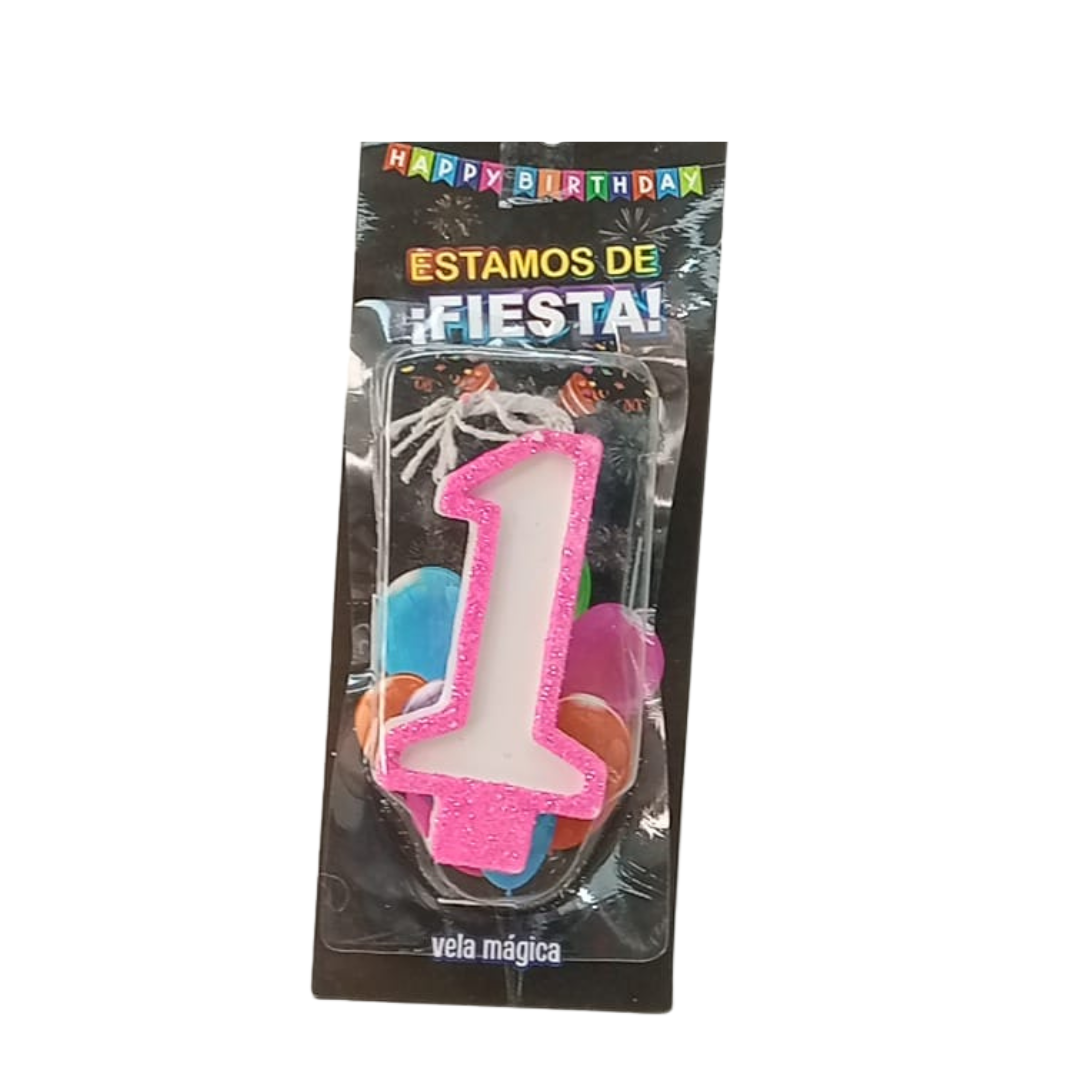 Vela Mágica de Número #1