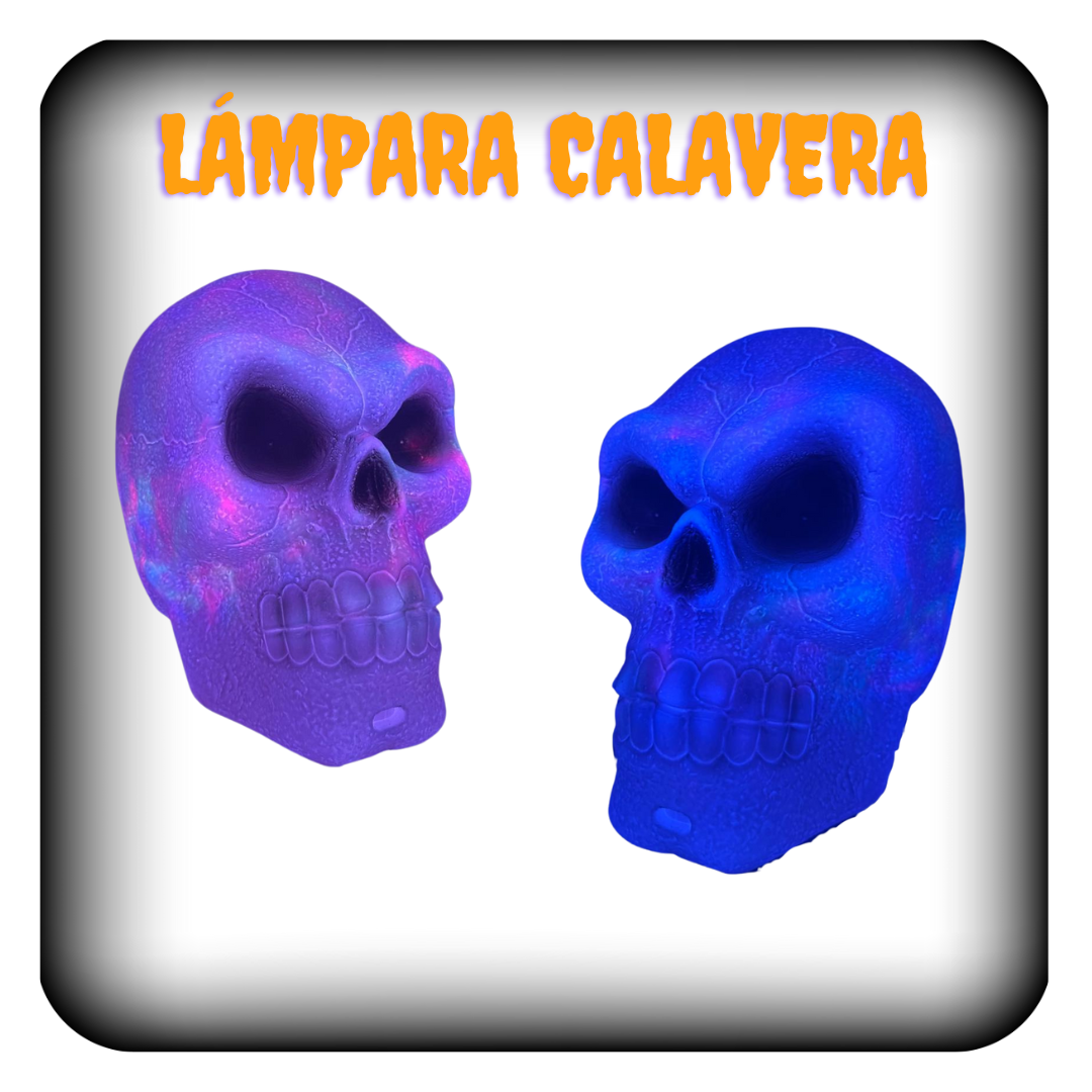 Lámpara Decorativa de Calavera