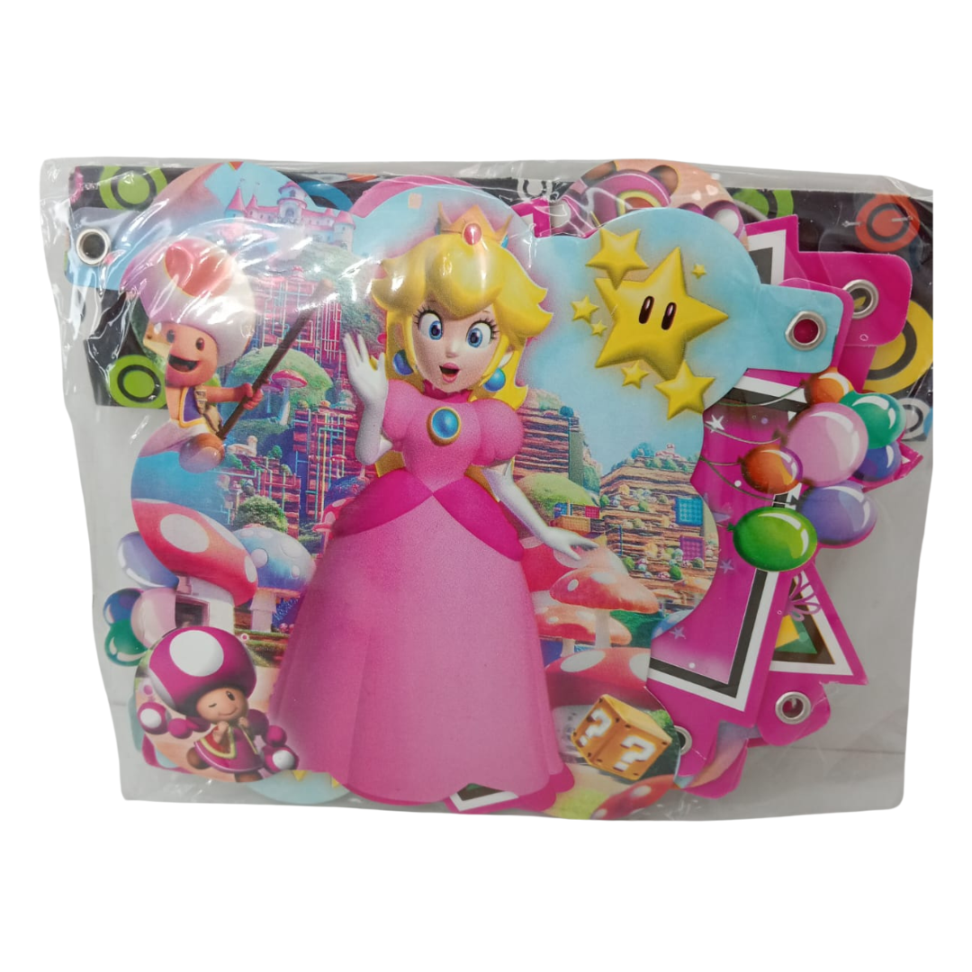 Kit decoracion princesa peach