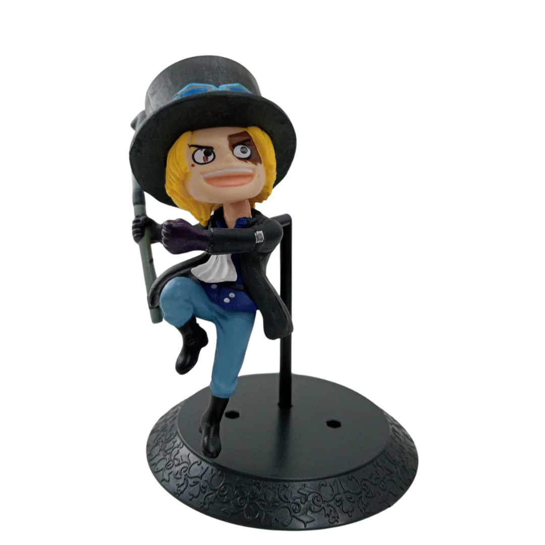 Figura coleccionable de one piece x6