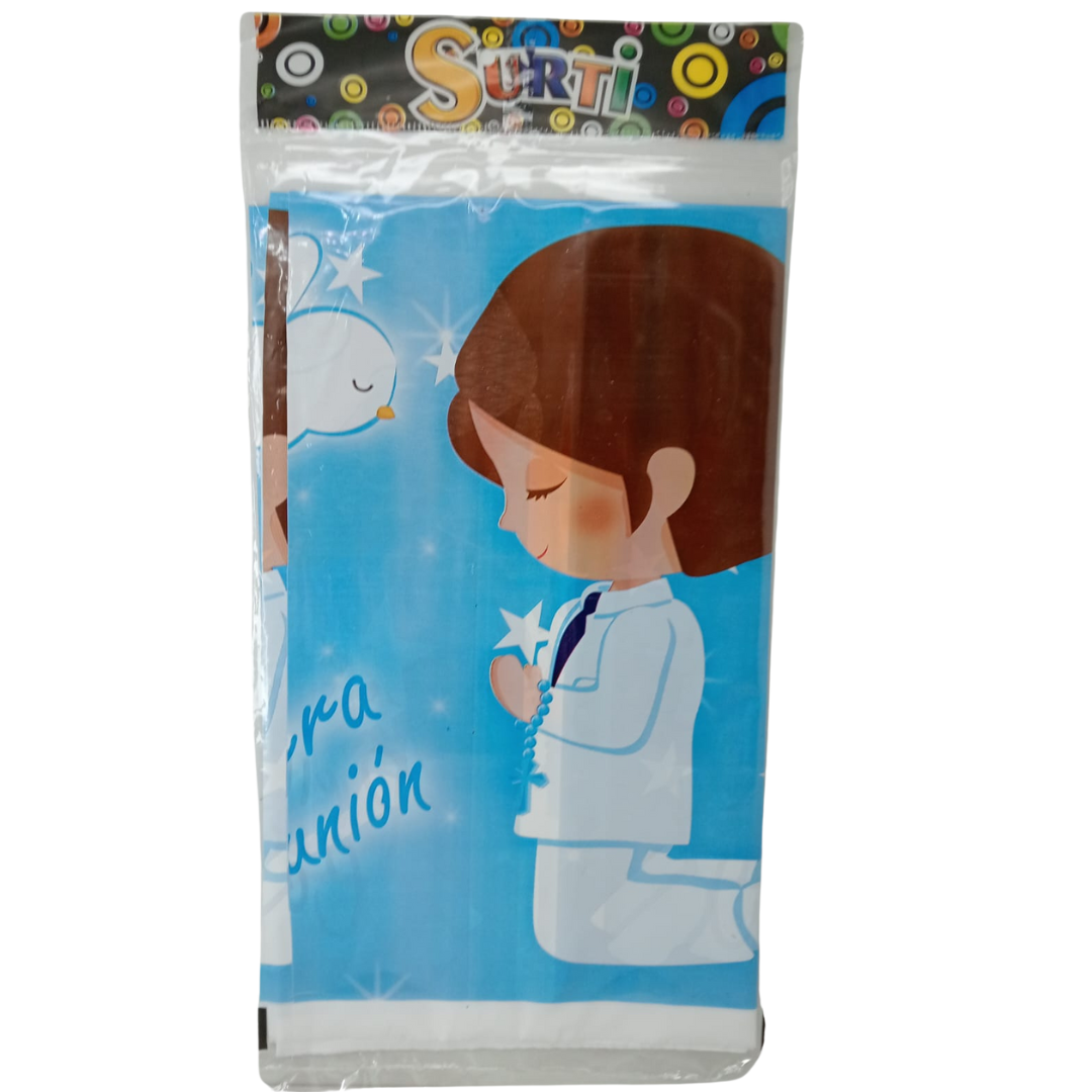 Kit de decoracion primera comunion niño