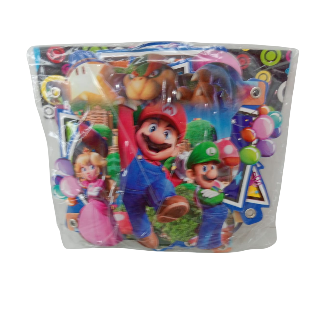 Guirnalda decorativa de mario bros