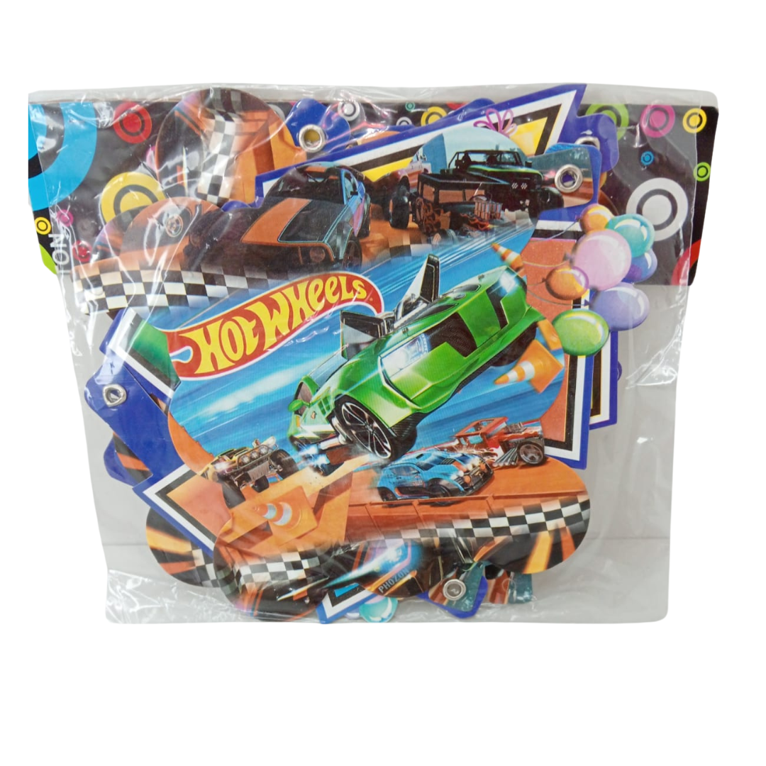 Guirnalda decorativa hotwheels