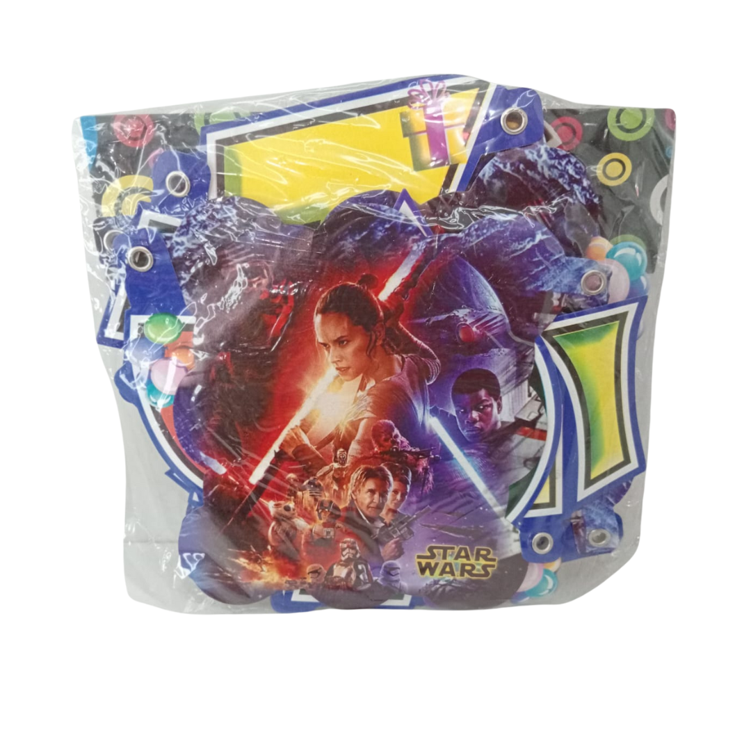 Guirnalda decorativa star wars