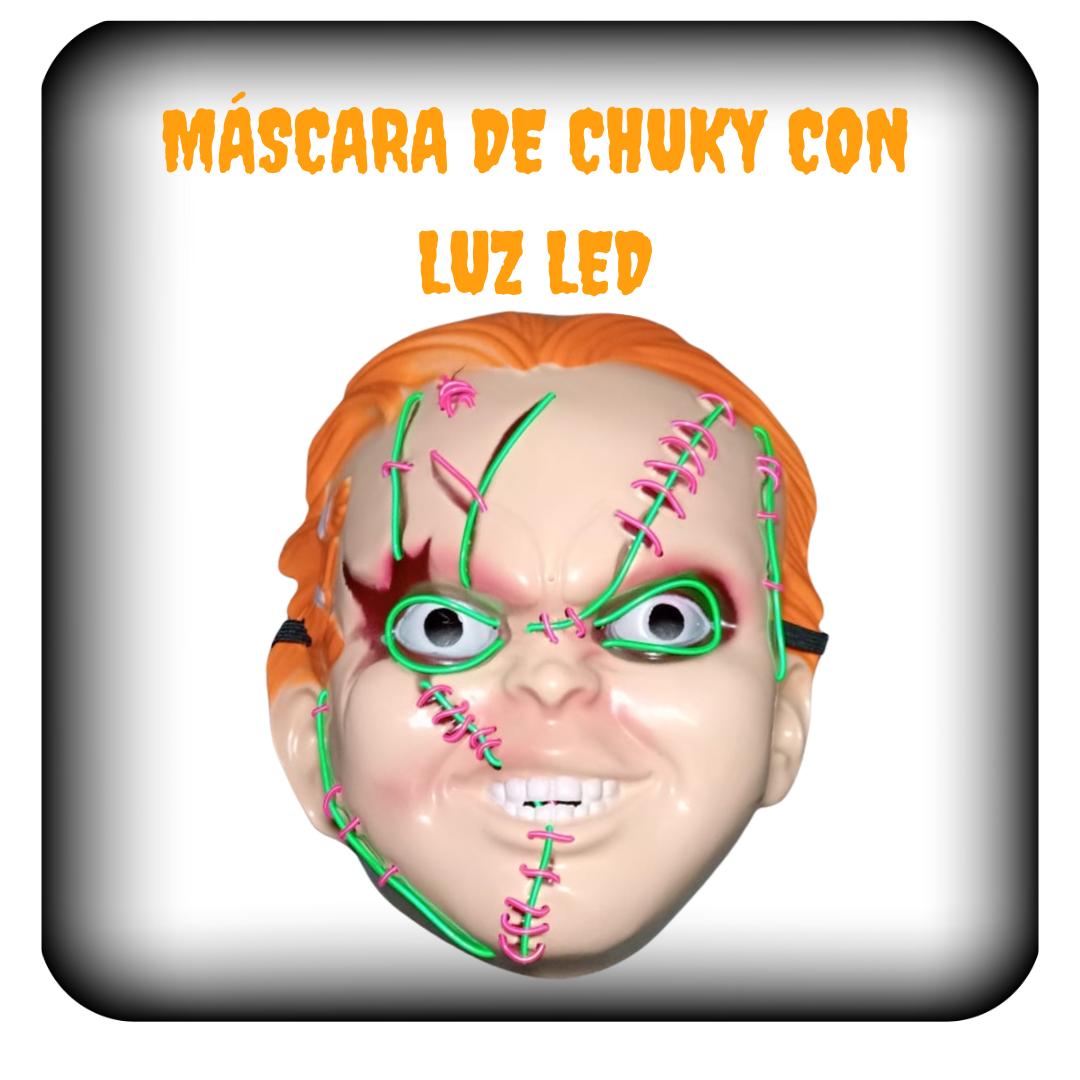 Máscara de Chucky con luz led