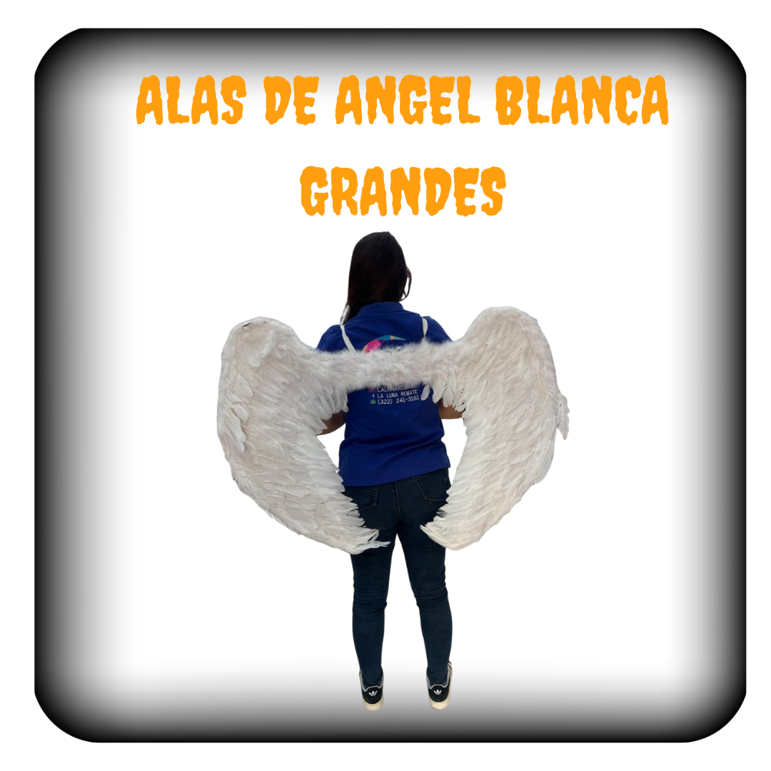 Alas de ángel blancas