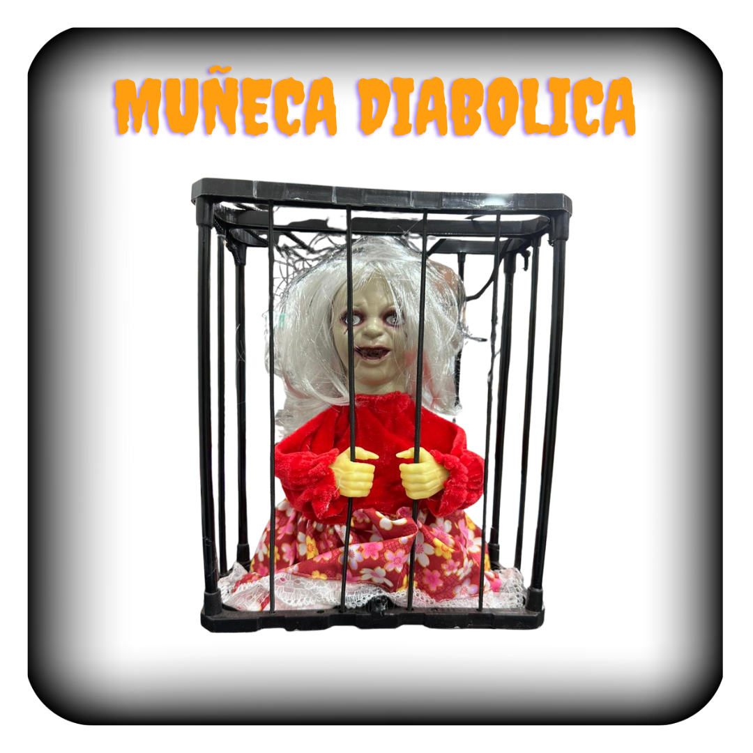 Muñeca con movimiento y luz