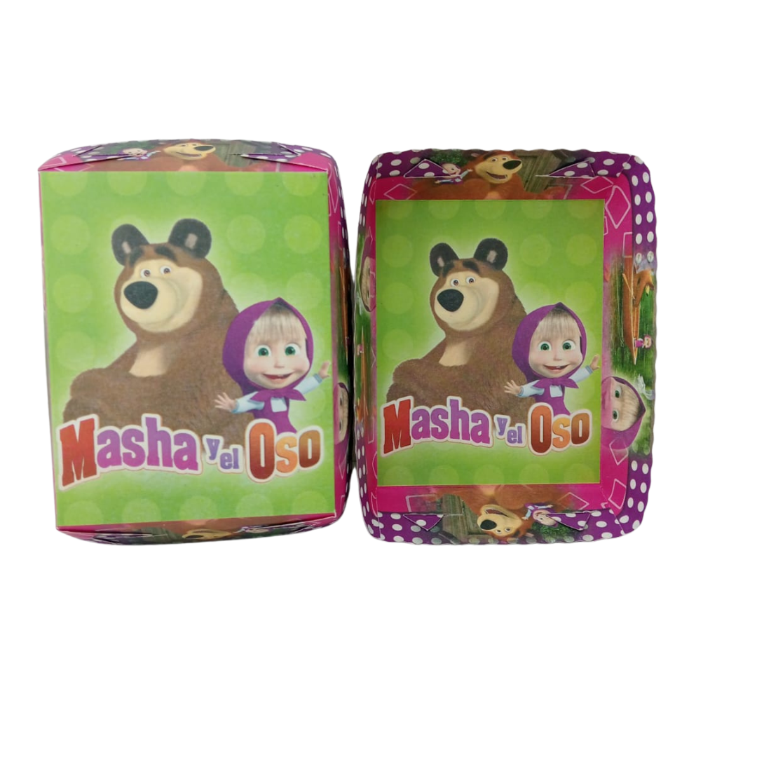 Kit decoracion masha y el oso