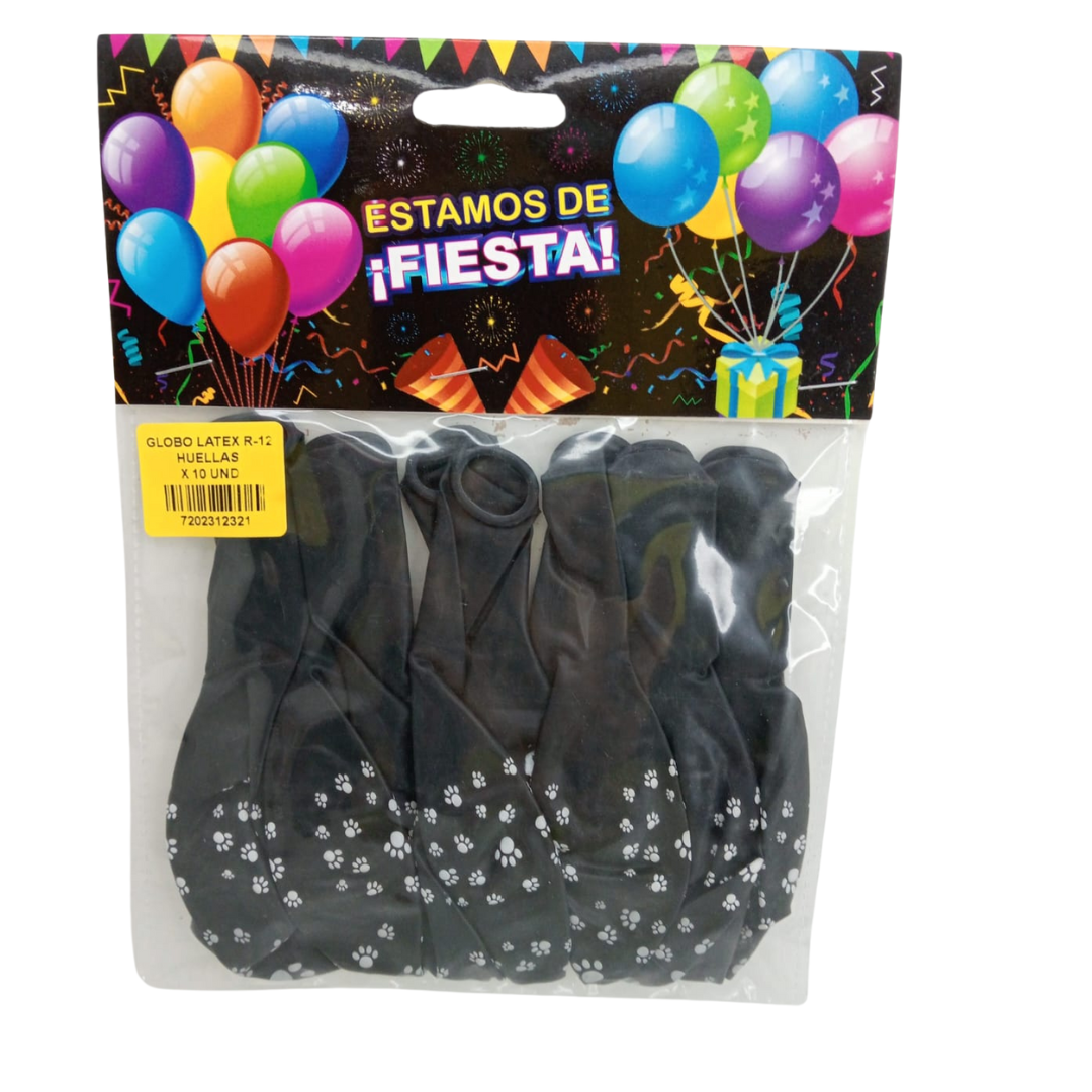 Globo con estampados