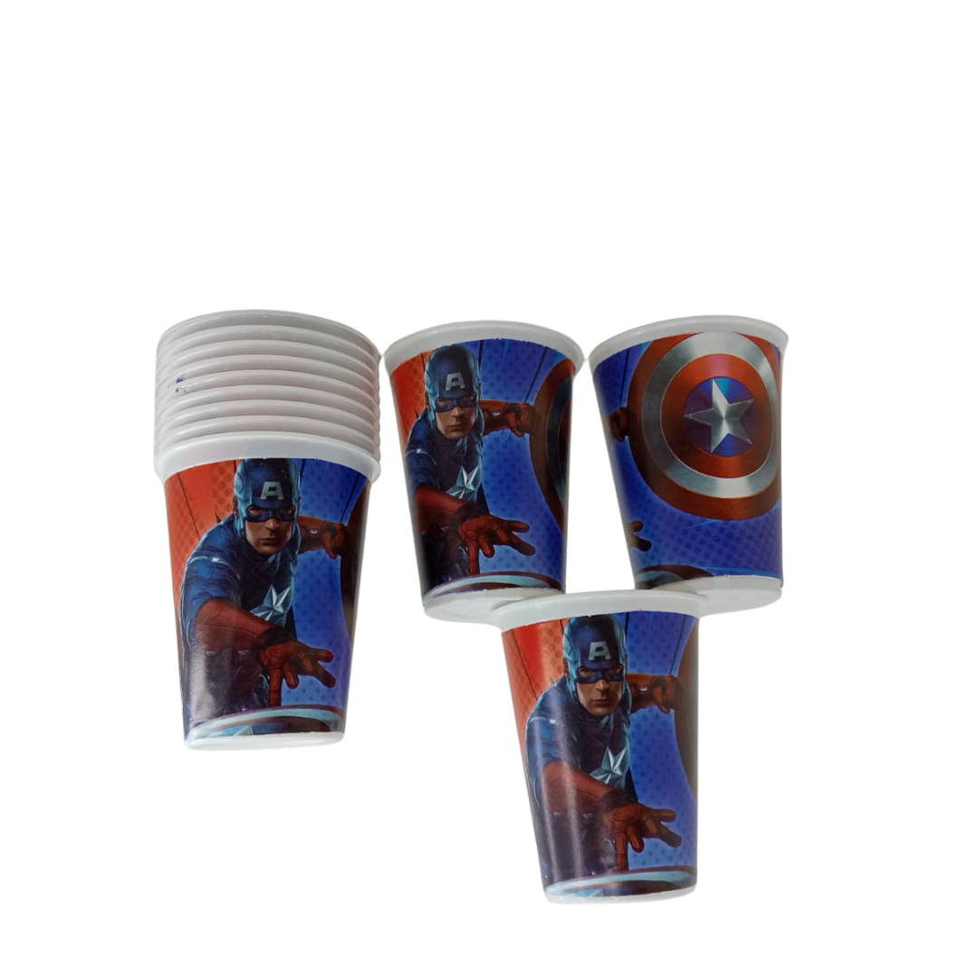 Kit decoracion capitan america