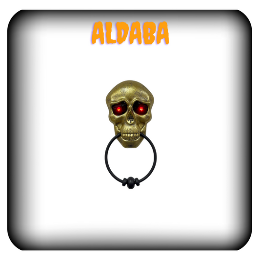 Aldaba con sonido y luz