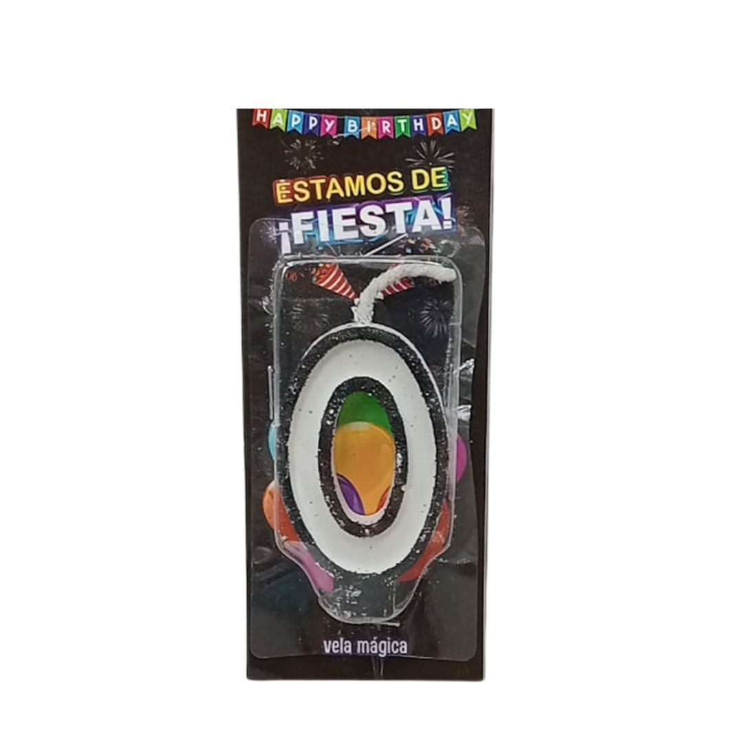 Vela Mágica de Número #0