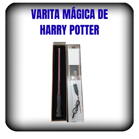 🔥 Varita Mágica Recargable que Lanza Fuego – Harry Potter y Varita de Sauco 🪄