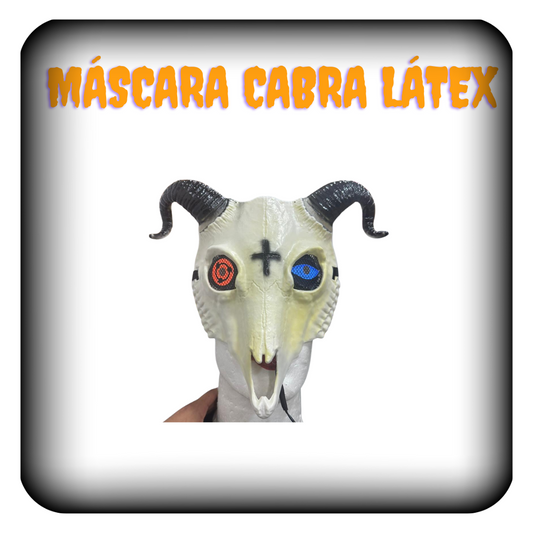 Máscara cabra en látex
