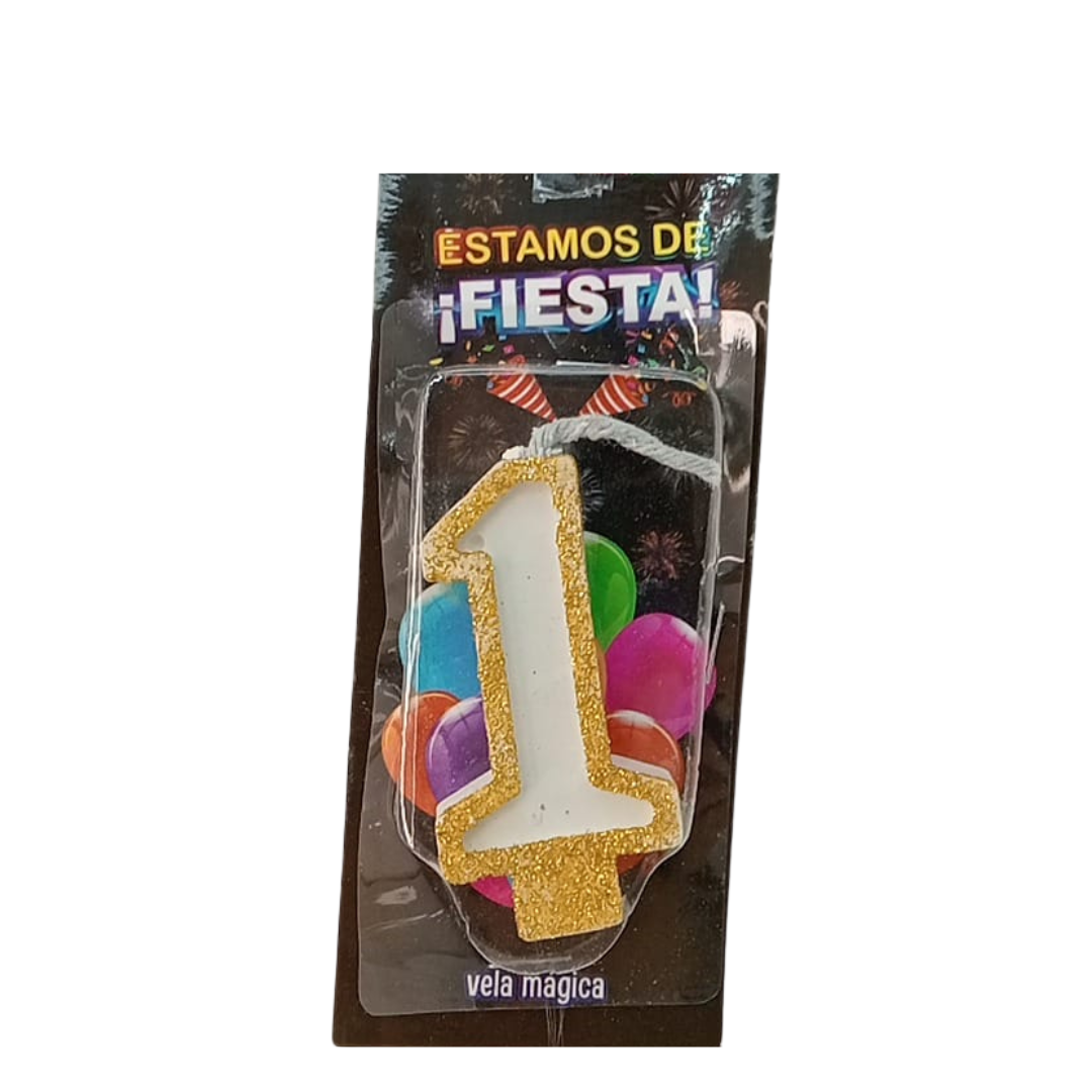 Vela Mágica de Número #1