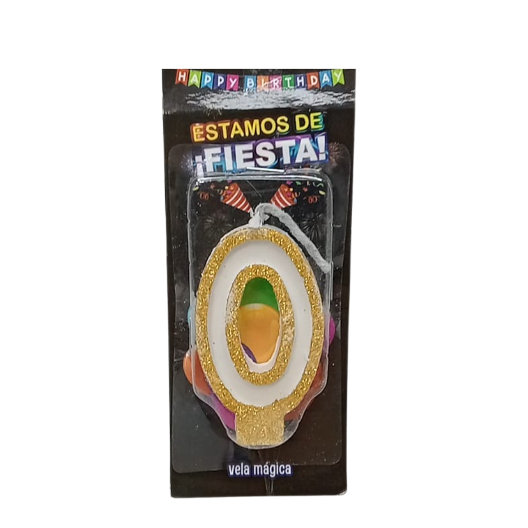 Vela Mágica de Número #0