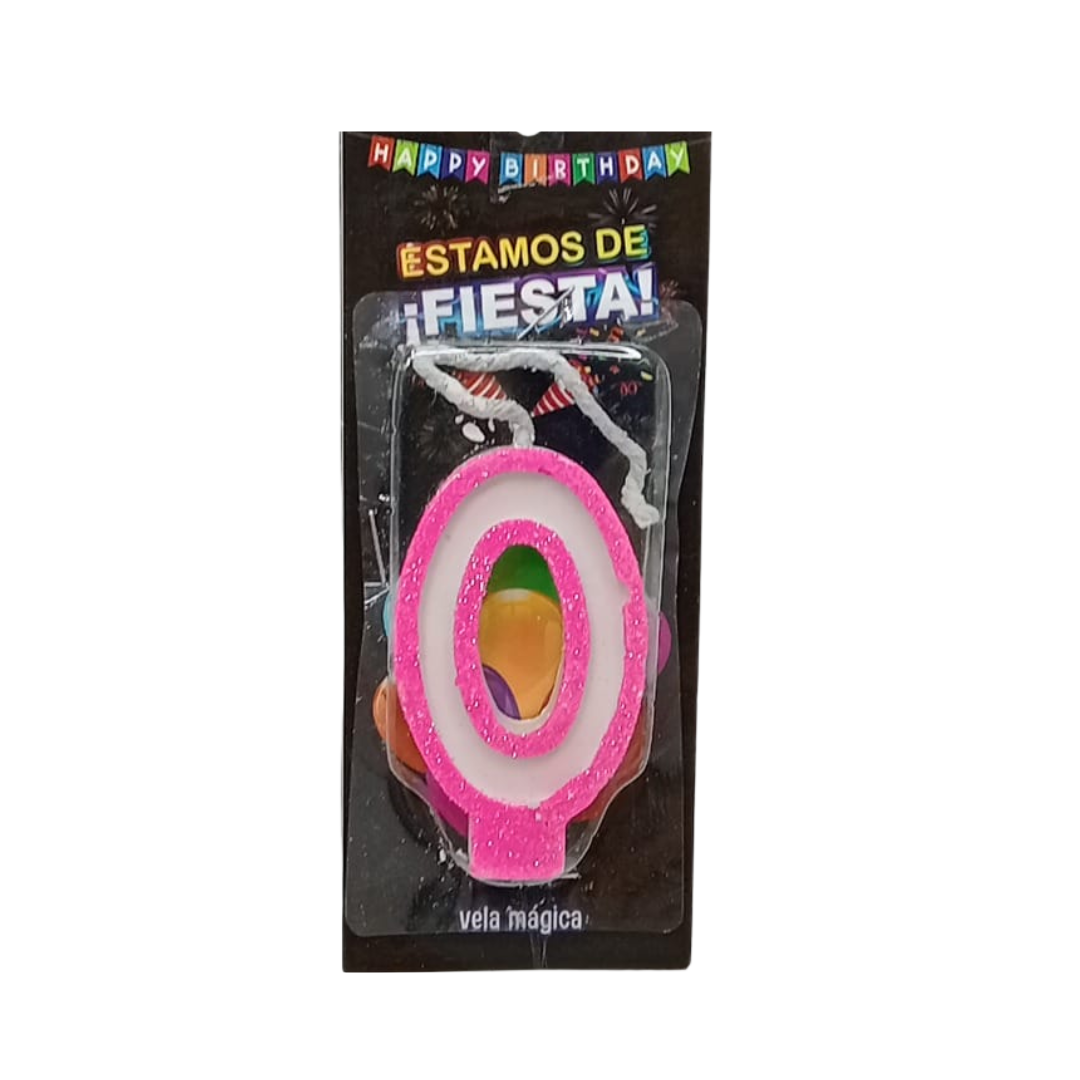 Vela Mágica de Número #0