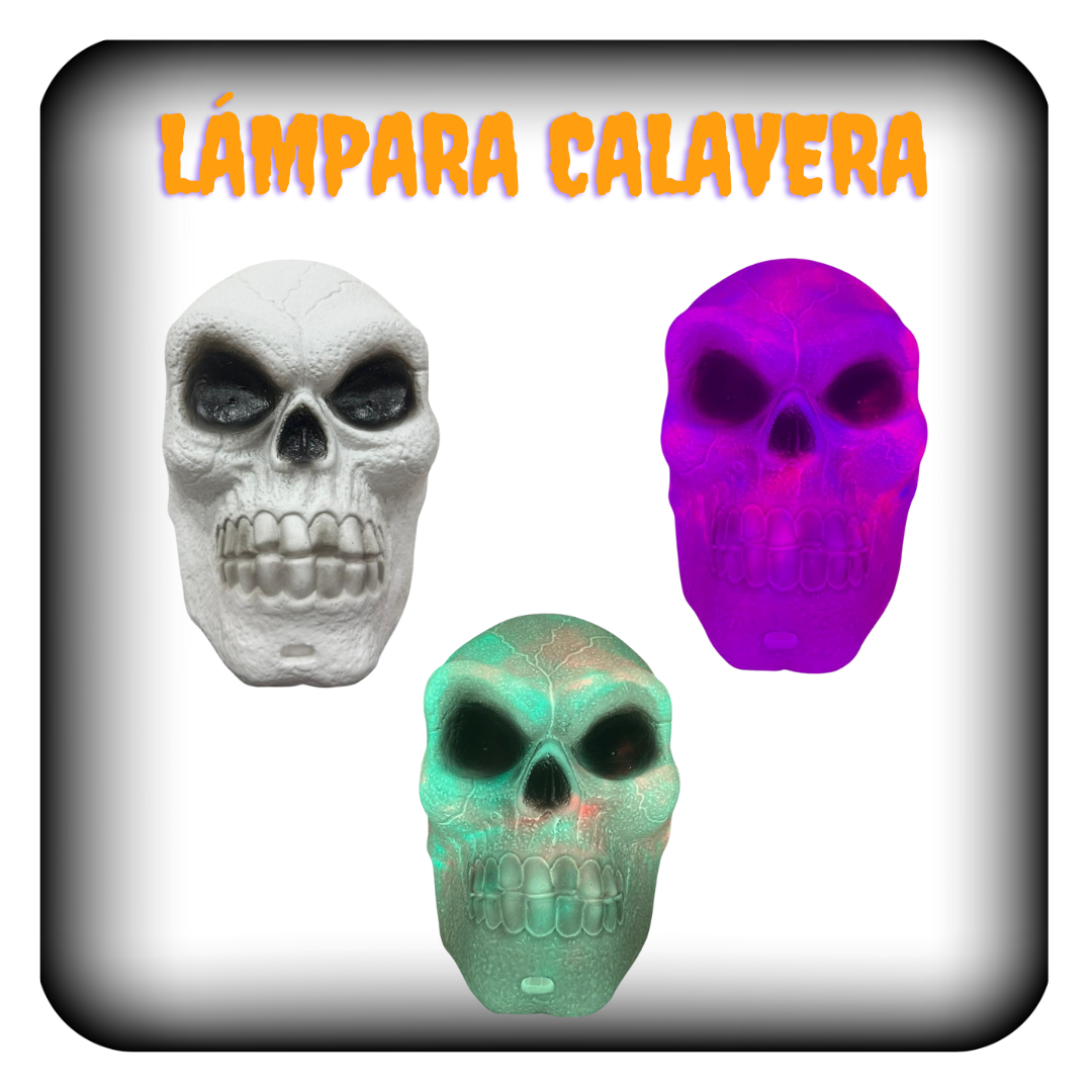 Lámpara Decorativa de Calavera
