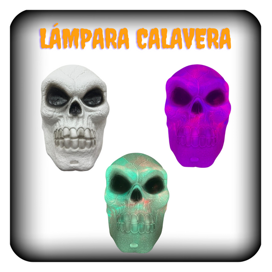 Lámpara Decorativa de Calavera