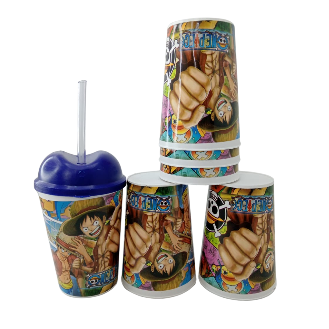 Vaso pitillo one piece