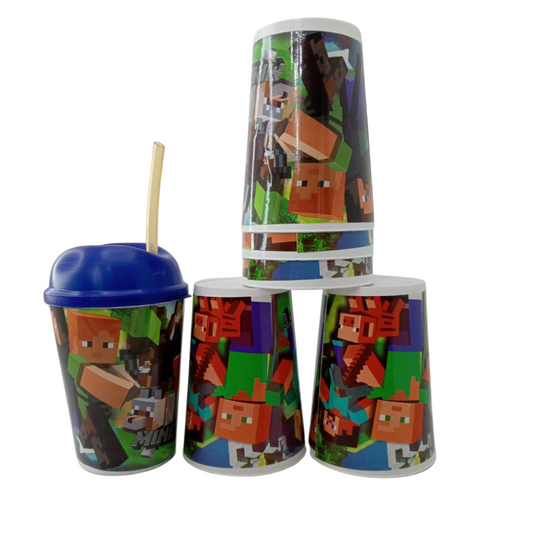 Vaso pitillo minecraft