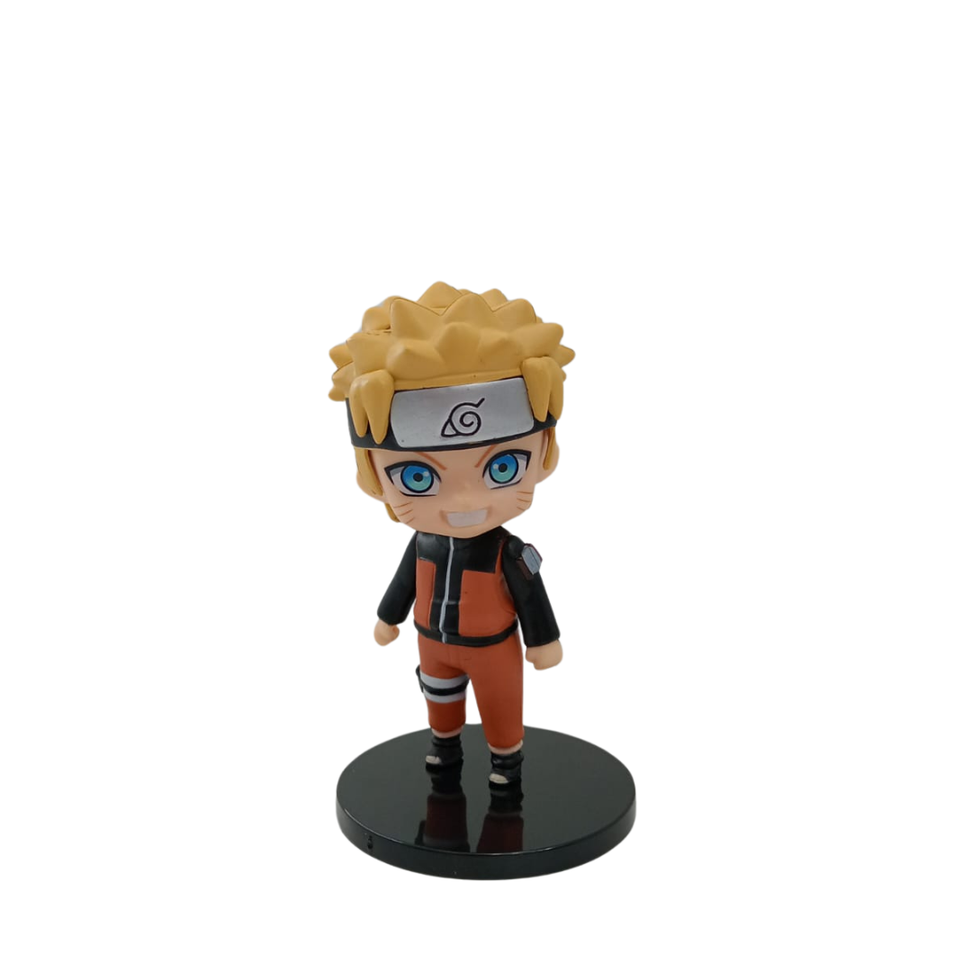 Figura coleccionable x6 de naruto cabezon