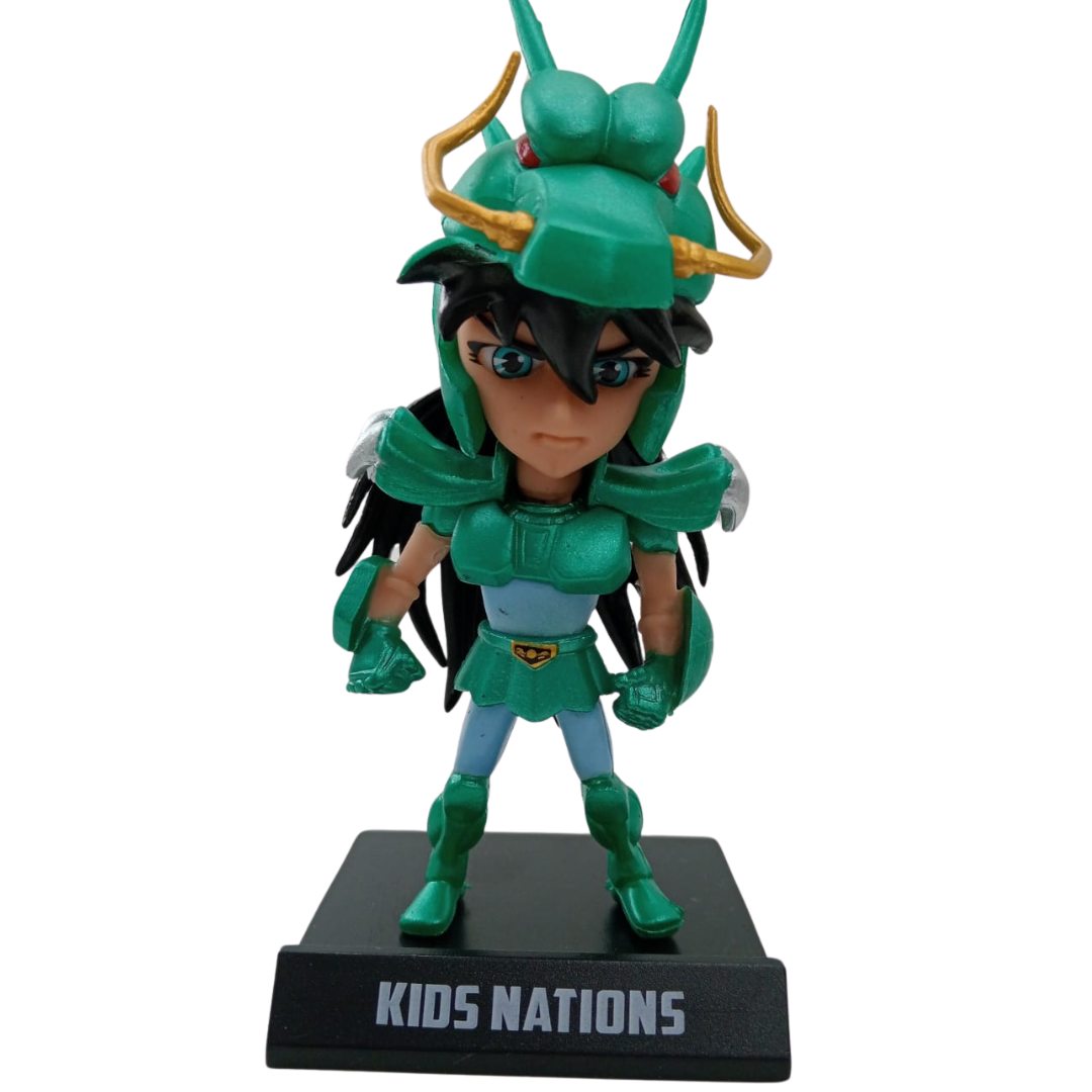 Figuras coleccionables x5 los caballeros del zodiaco
