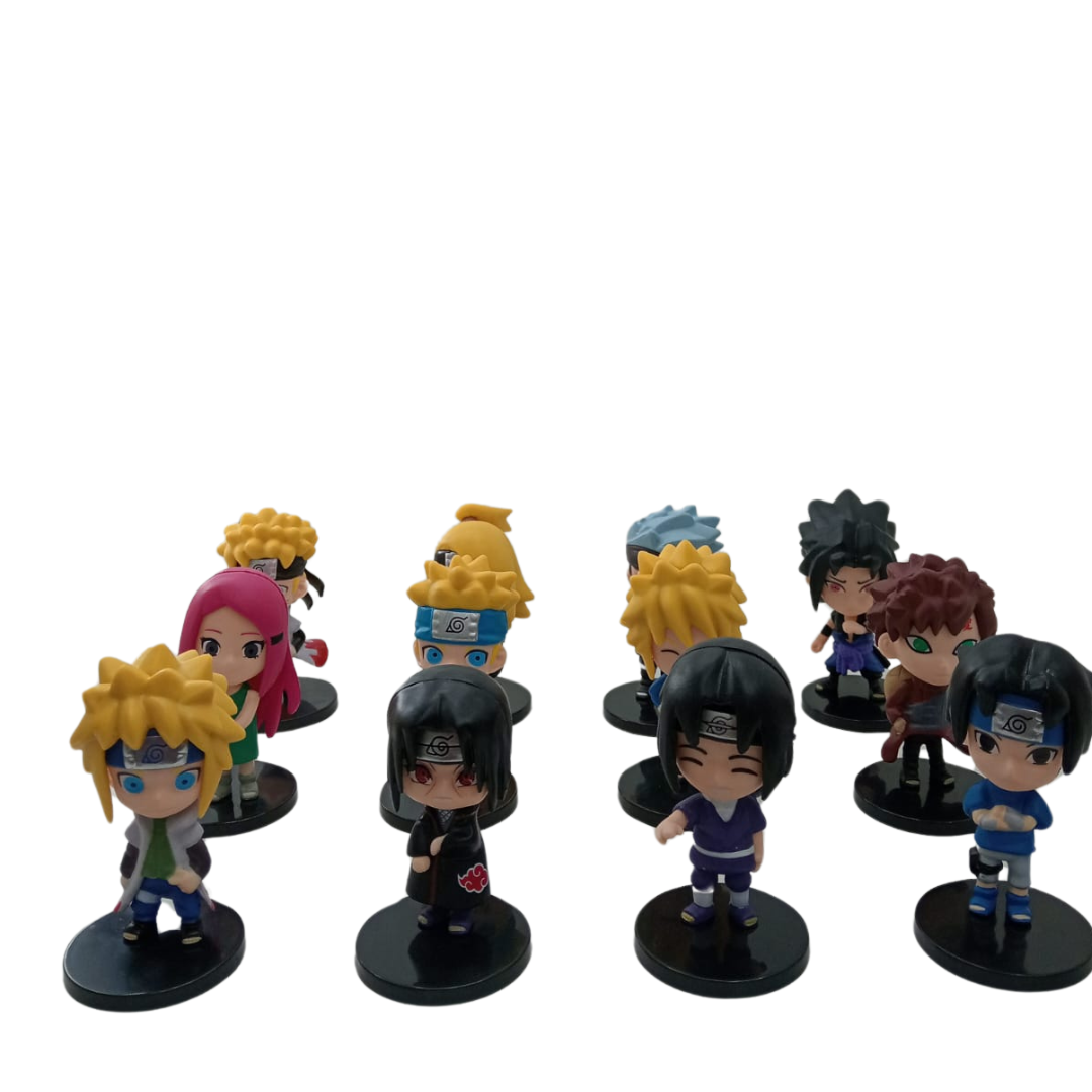 Figura coleccionable de naruto x12