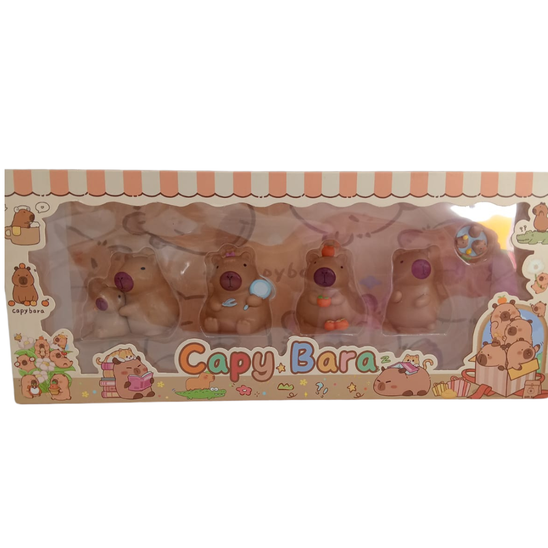 Caja de capibara x4
