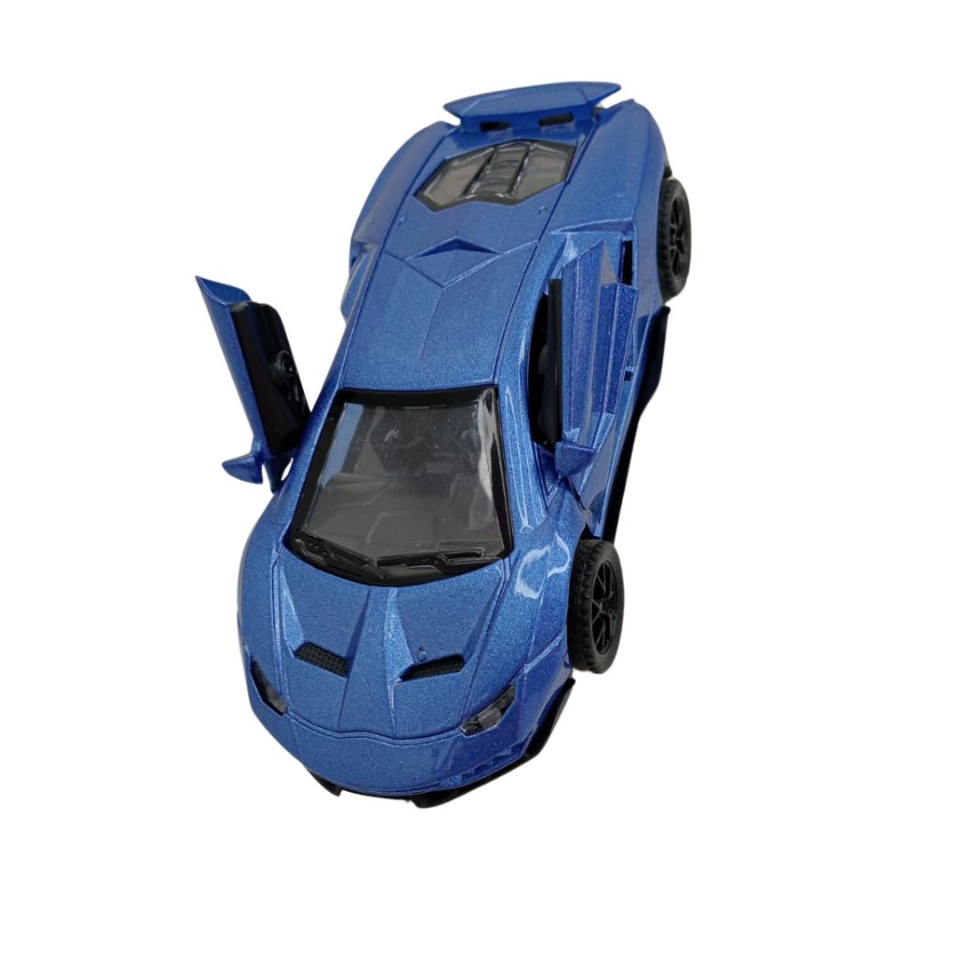 Carro mini lamborghini de coleccion metalico