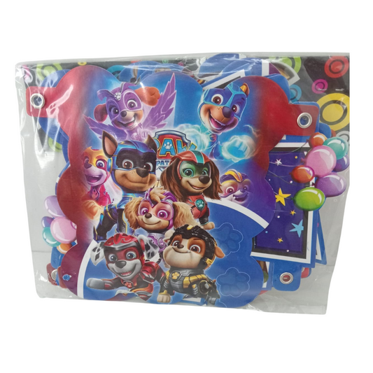 Guirnalda decorativa paw patrol