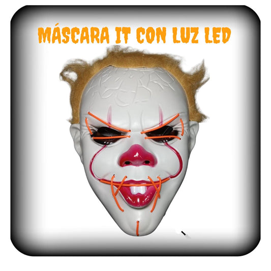Máscara IT con luz led