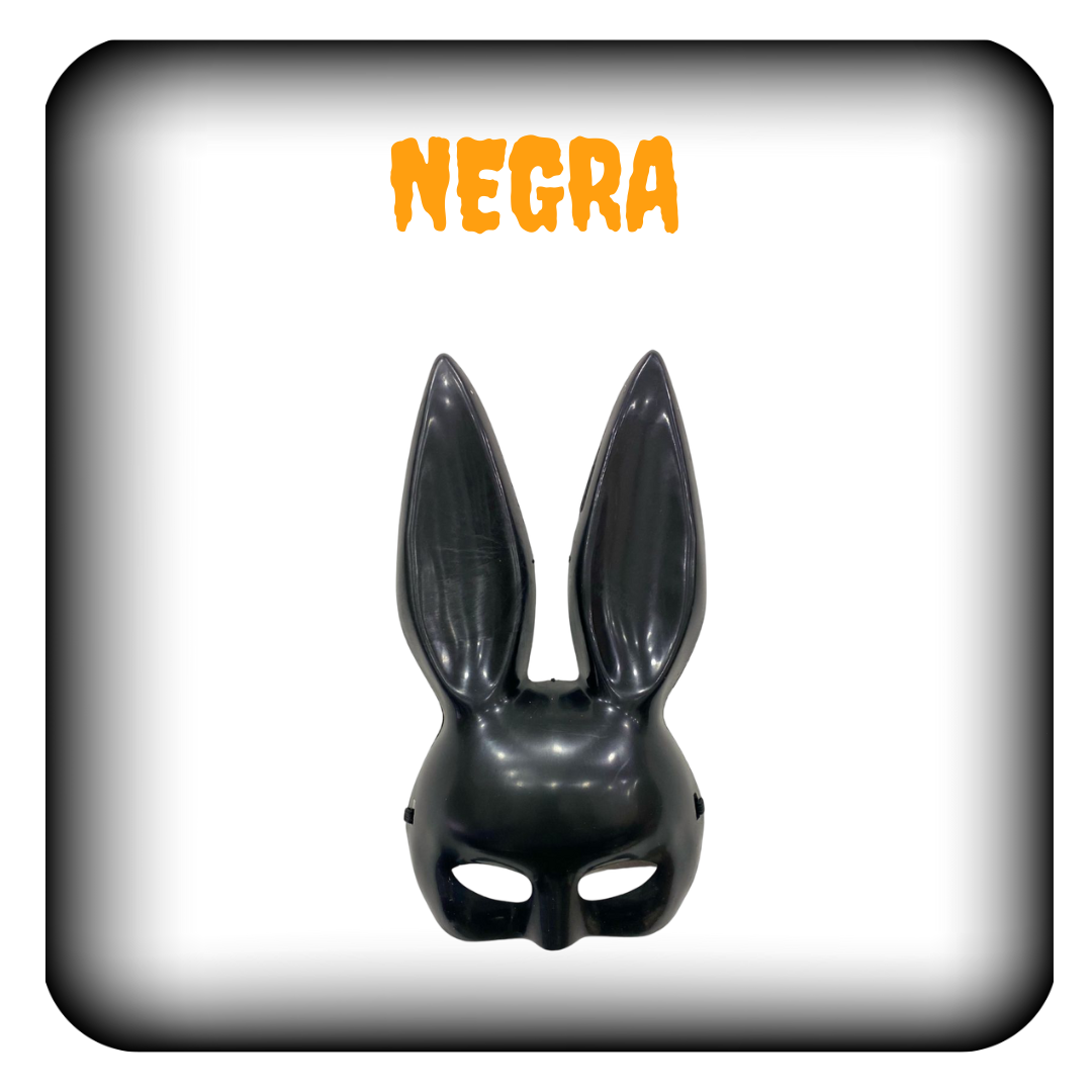 Mascara de conejo sencilla