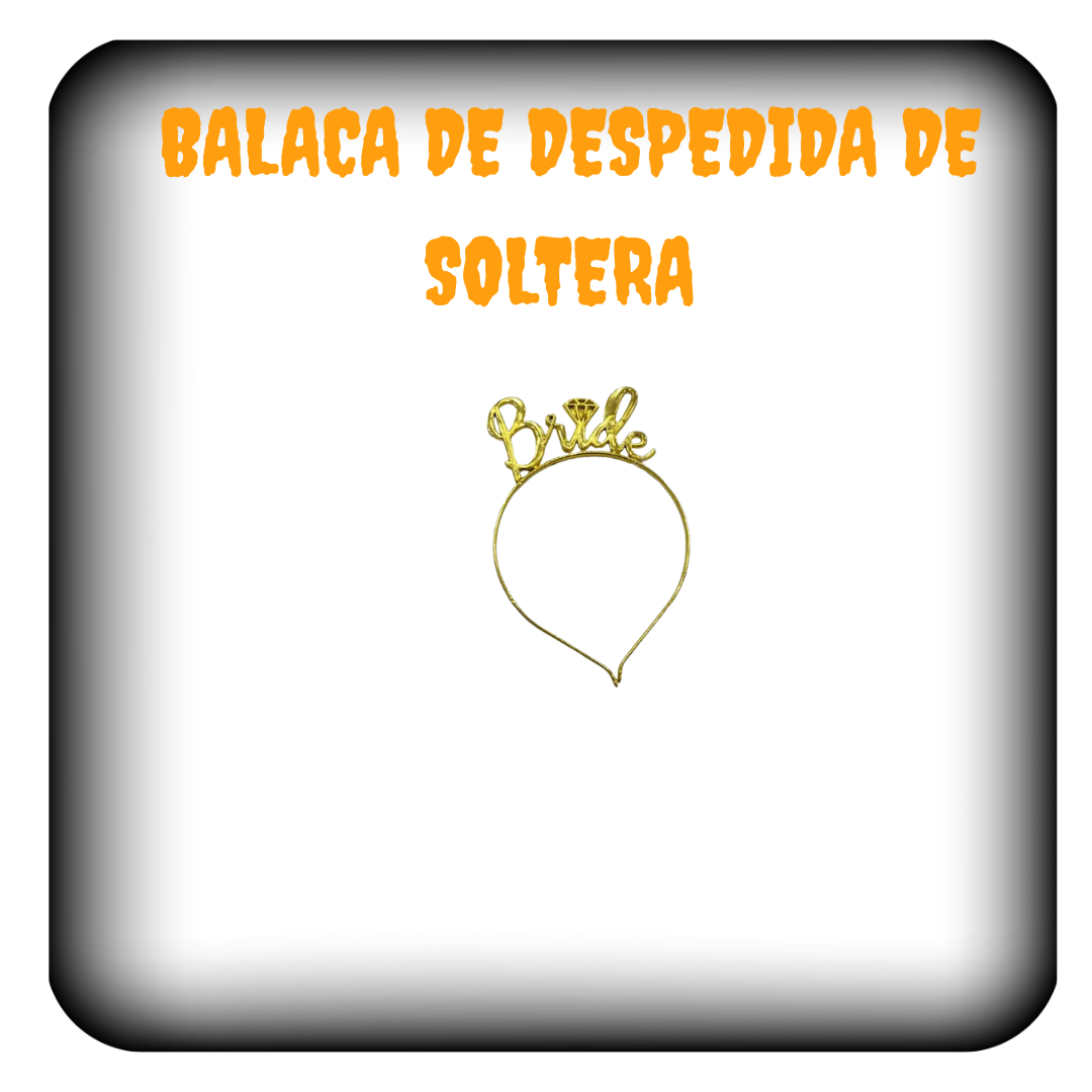 Balaca de despedida de soltera