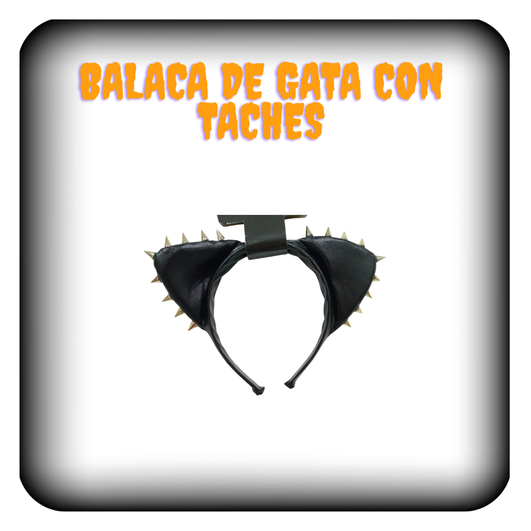 Balaca de gata con taches