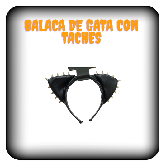 Balaca de gata con taches