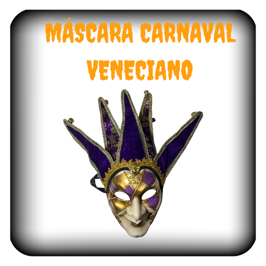 Máscara carnaval veneciano