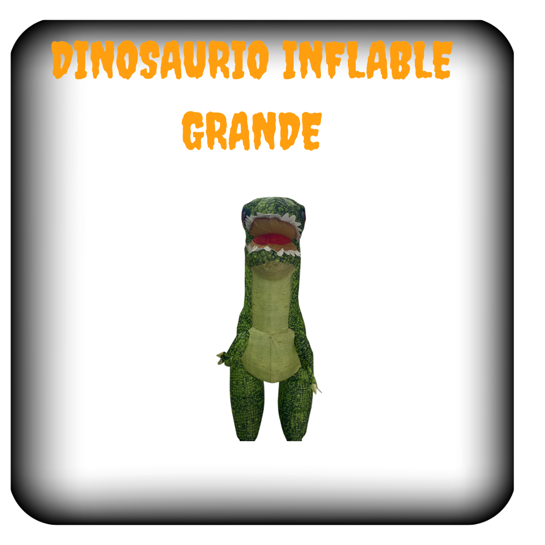 Dinosaurio inflable grande