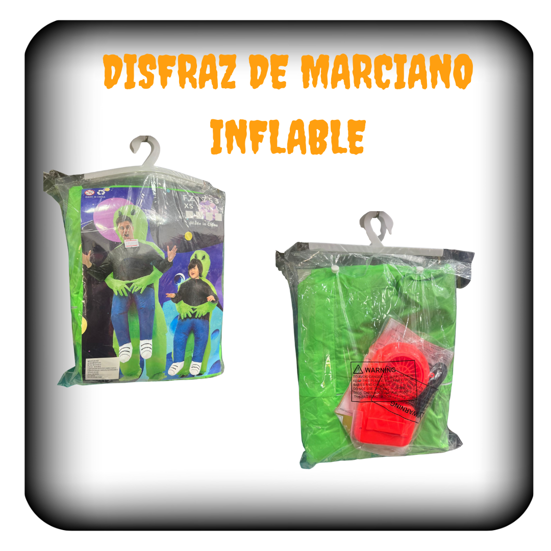 Disfraz de Marciano Inflable